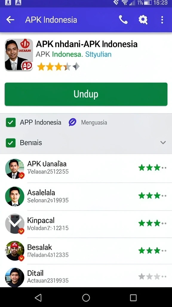 Tampilan utama aplikasi Review Aplikasi rk88 yang intuitif dan efisien.