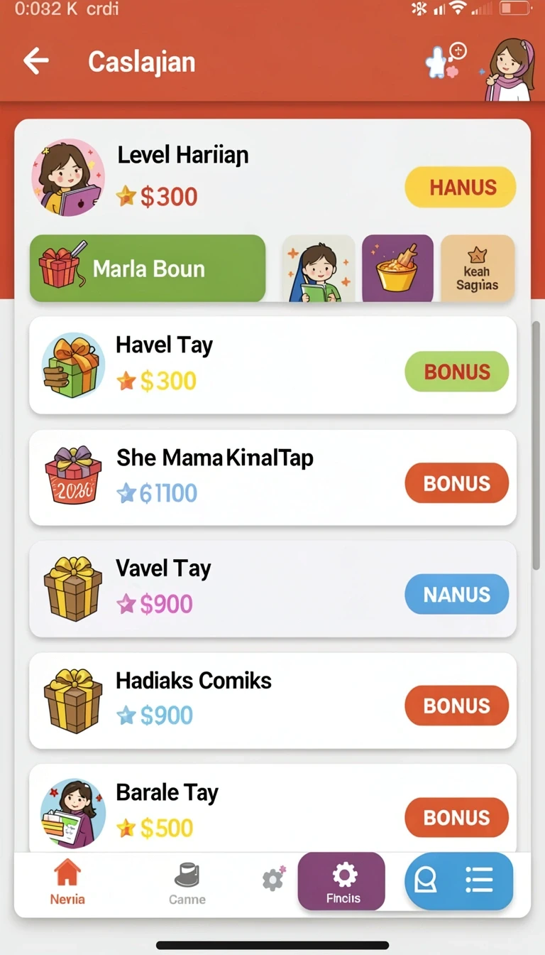 Tampilan utama aplikasi Review Aplikasi logam777 yang intuitif dan efisien.